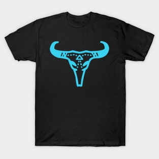 Neon Cow Skull T-Shirt